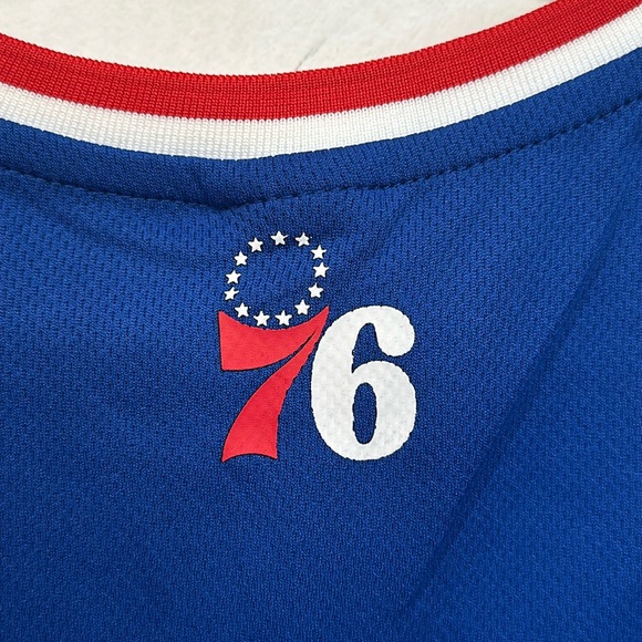 Philadelphia 76ers NBA Ultra Game Women's Fashion TANK TOP JERSEY Sz Large NEW - Picture 7 of 10